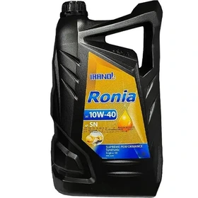 روغن موتور SN 10W-40 ایرانول رونیا 5 لیتری